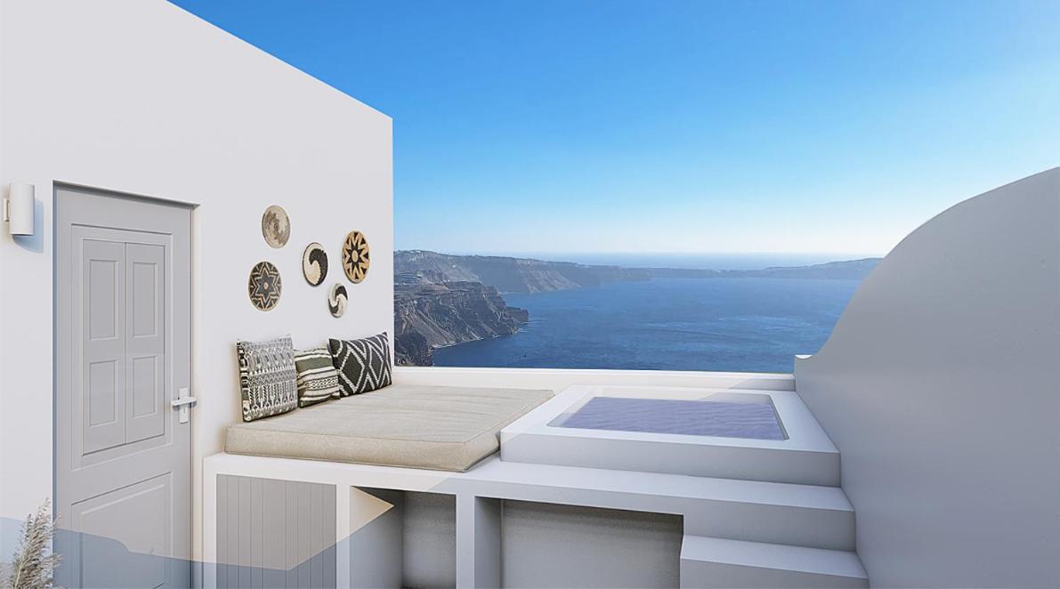 Cilon Suites Santorini Imerovigli  Dış mekan fotoğraf